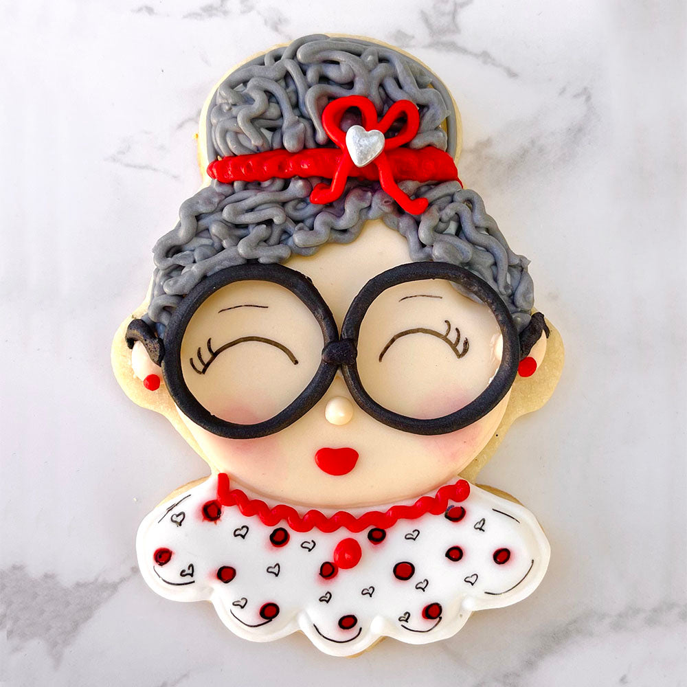 Mrs. Claus Cookie Cutter 4"