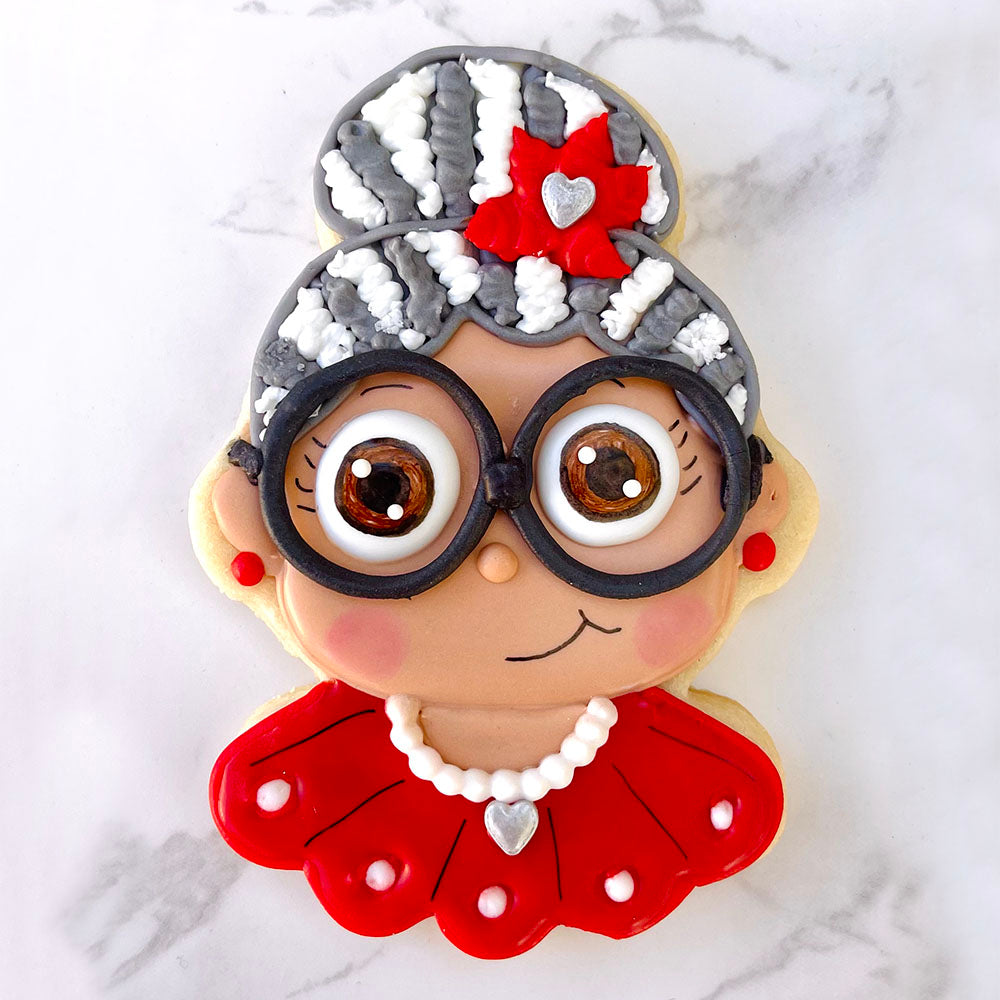 Mrs. Claus Cookie Cutter 4"