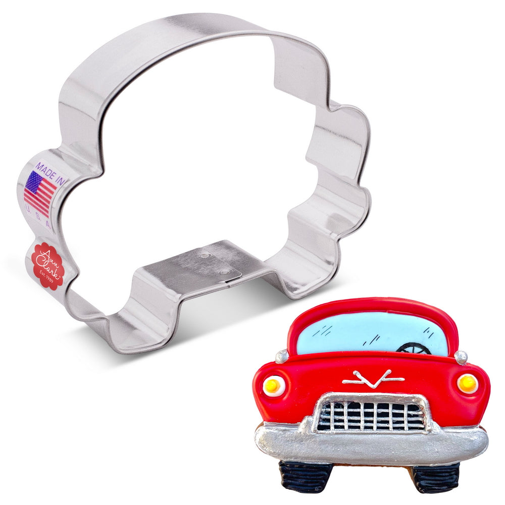 Front Facing Car Cookie Cutter, 3.75"