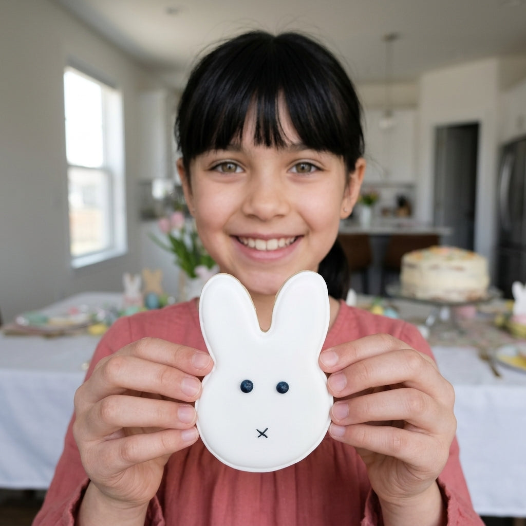 Cute Bunny Head, 3"