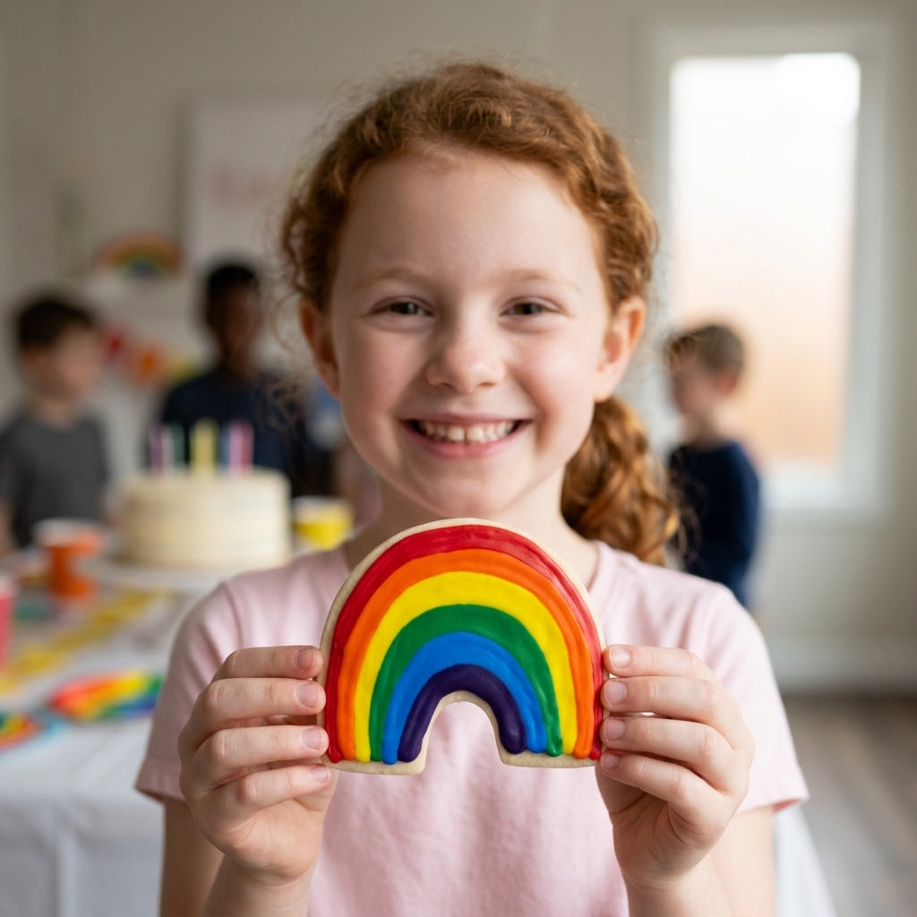 Modern Rainbow Cookie Cutter