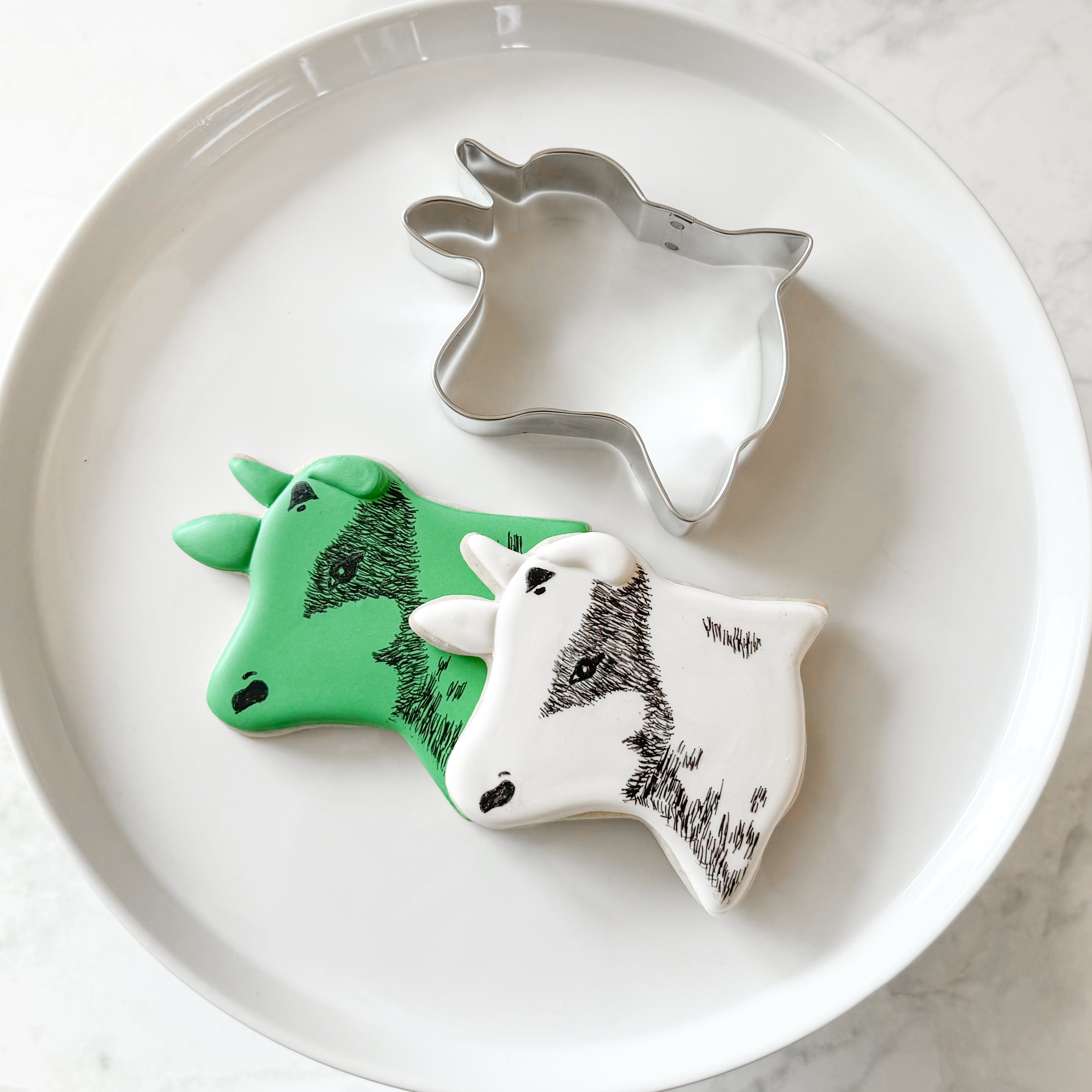 Cow Head Cookie Cutter