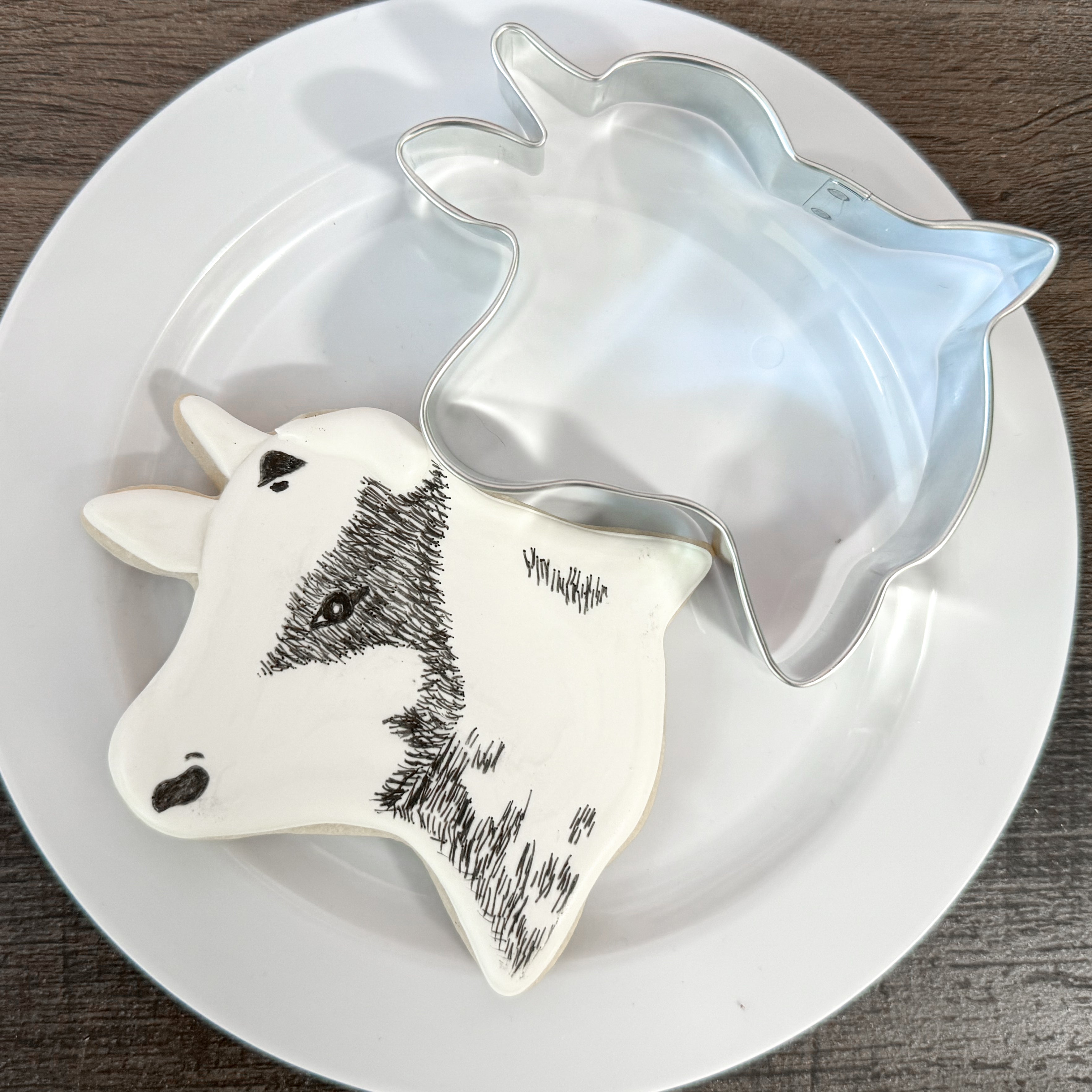 Cow Head Cookie Cutter