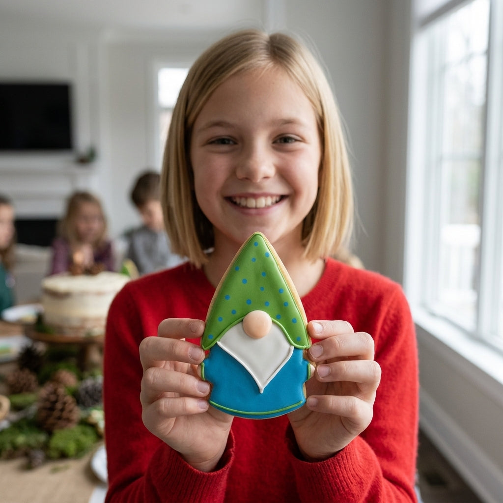 Adorable Gnome Cookie Cutter
