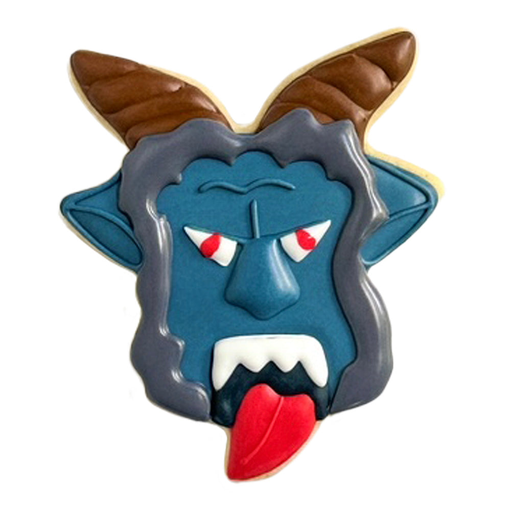 Krampus Head Cookie Cutter