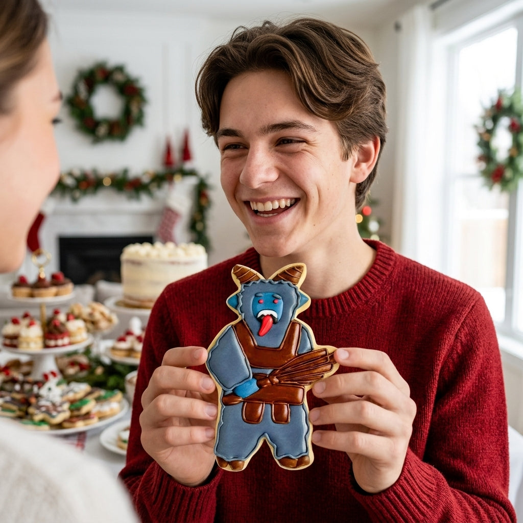 Christmas Krampus Cookie Cutter