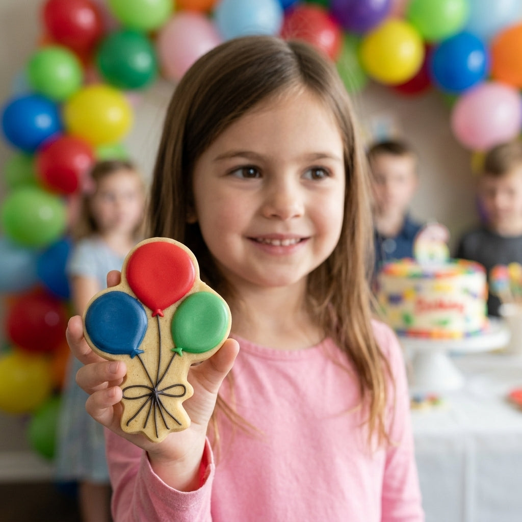 Bunch of Balloons Cookie Cutter, 3.8"
