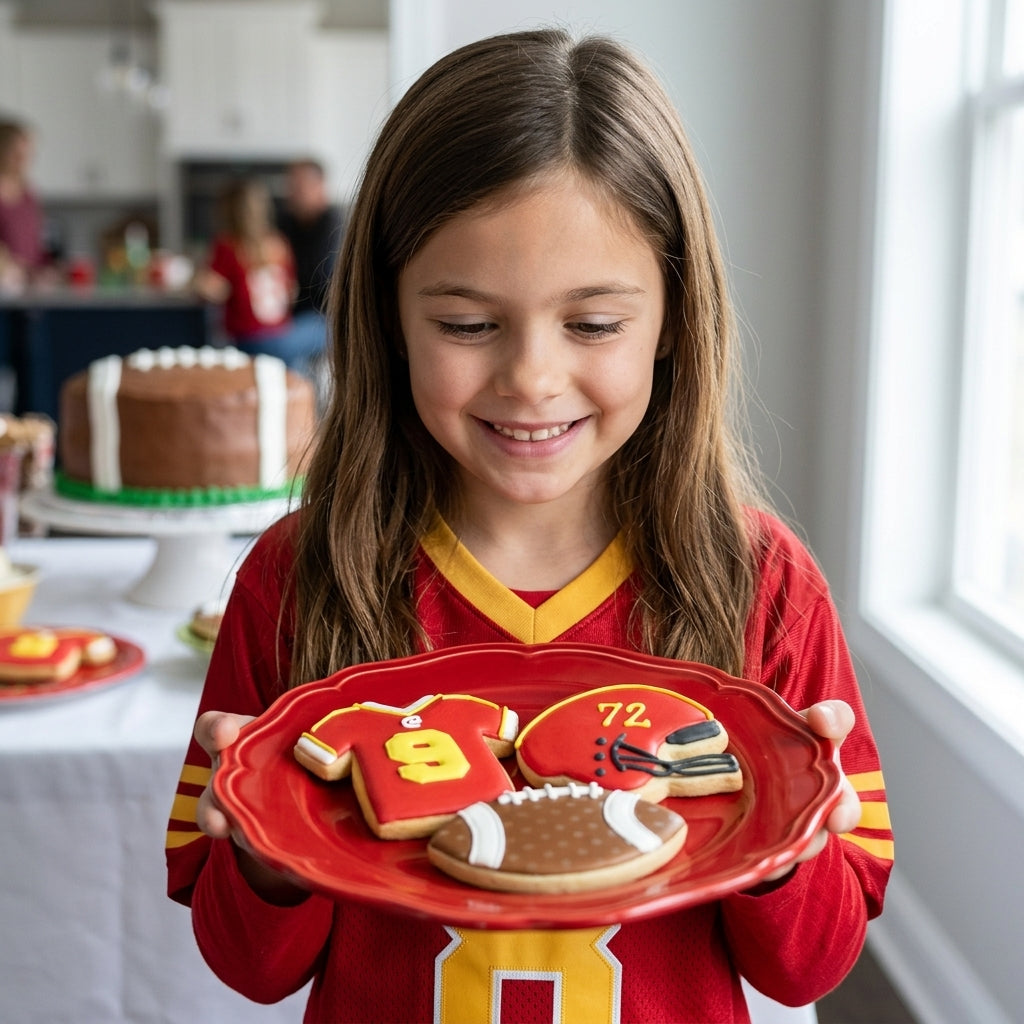 Football Cookie Cutter 3 pc set