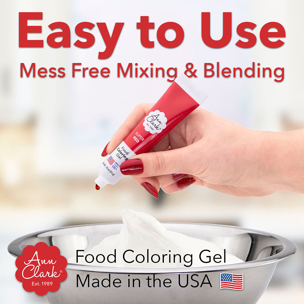 Ann Clark Super Red Food Coloring Gel, .70 oz. (20 g)