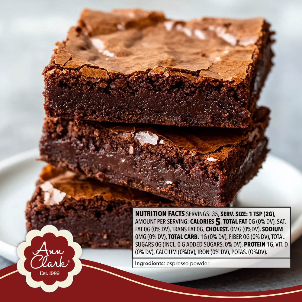 Ann Clark Premium Espresso Powder, 2.5 oz