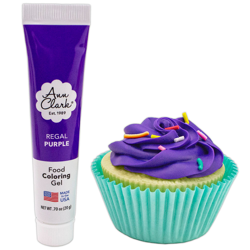 Ann Clark Regal Purple Food Coloring Gel, .70 oz. (20 g)