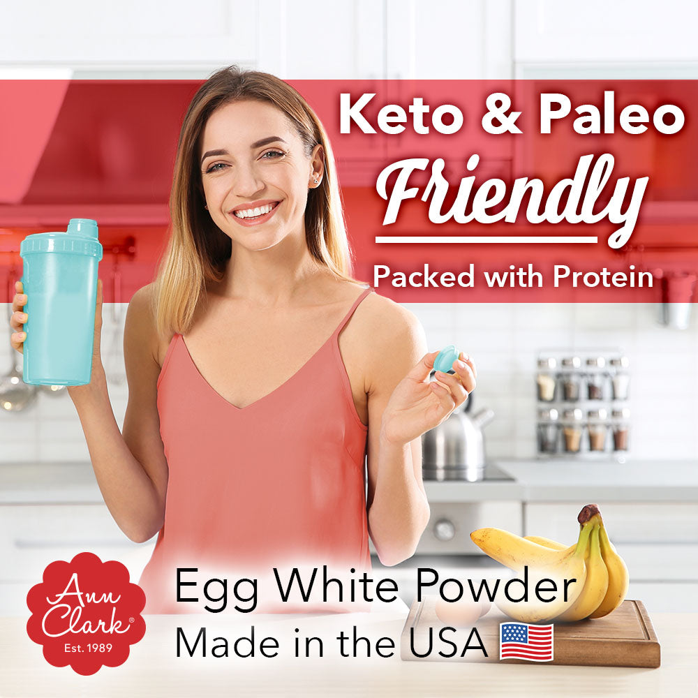 Ann Clark All Natural 100% Egg White Powder, 8 oz