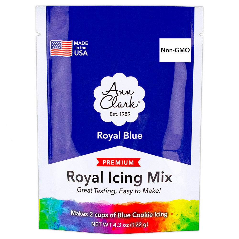 image of Ann Clark Instant Royal Icing Mix, Blue