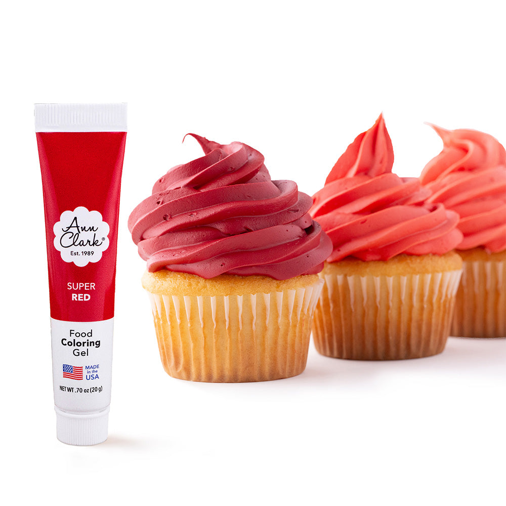 Ann Clark Super Red Food Coloring Gel, .70 oz. (20 g)
