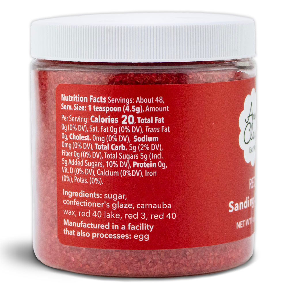 Ann Clark Red Sanding Sugar
