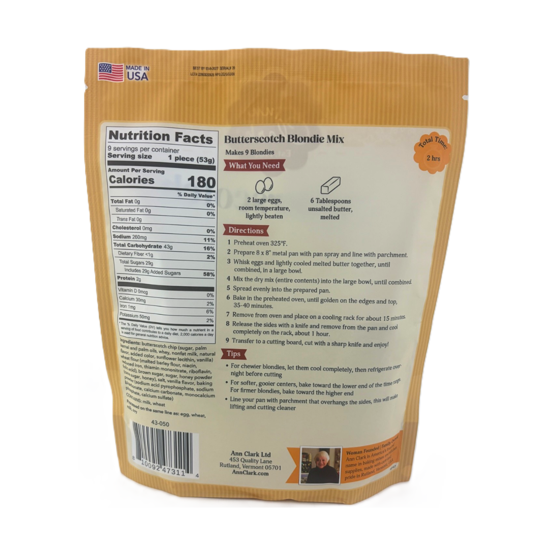 Ann Clark Butterscotch Blondie Mix
