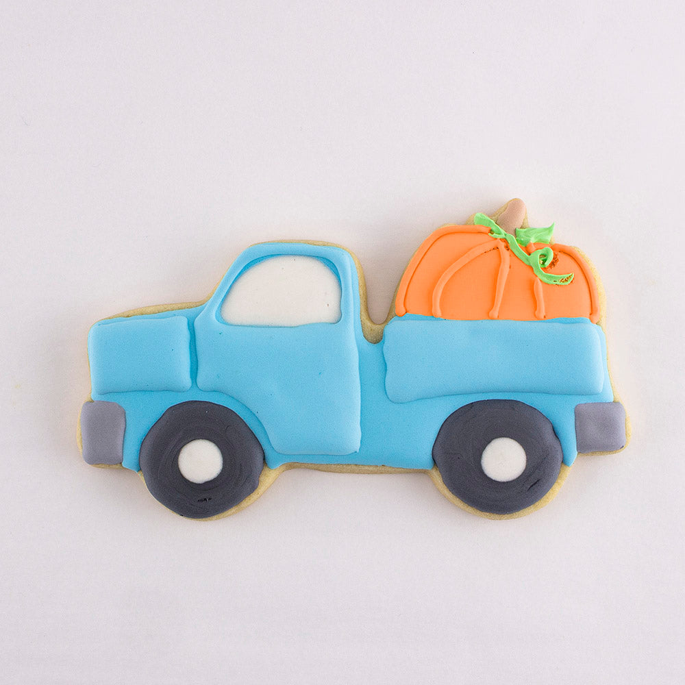 Harvest Truck with Pumpkin