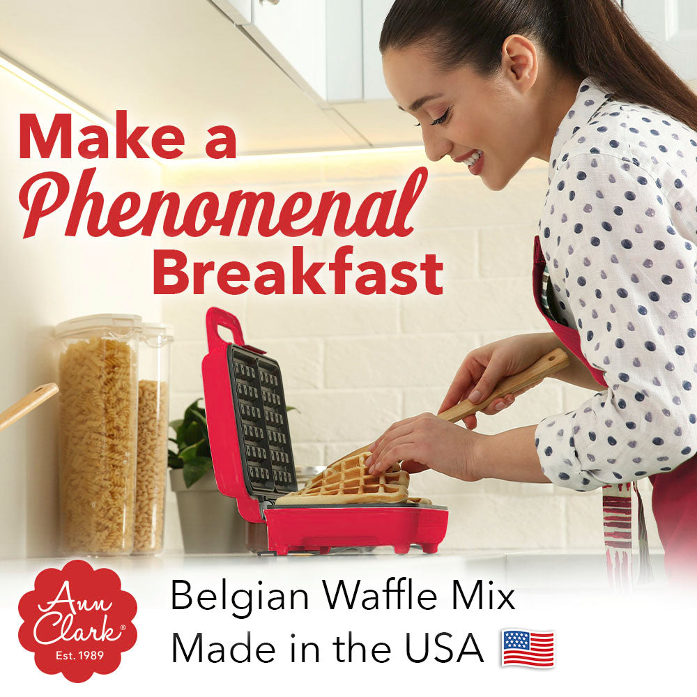 Ann Clark's Small-Batch Gourmet Malted Belgian Waffle Mix